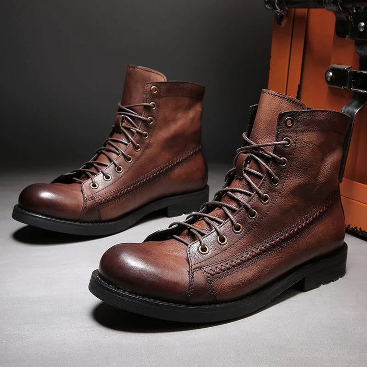 Unisex Retro Style Boots Durable Material Classic Fit