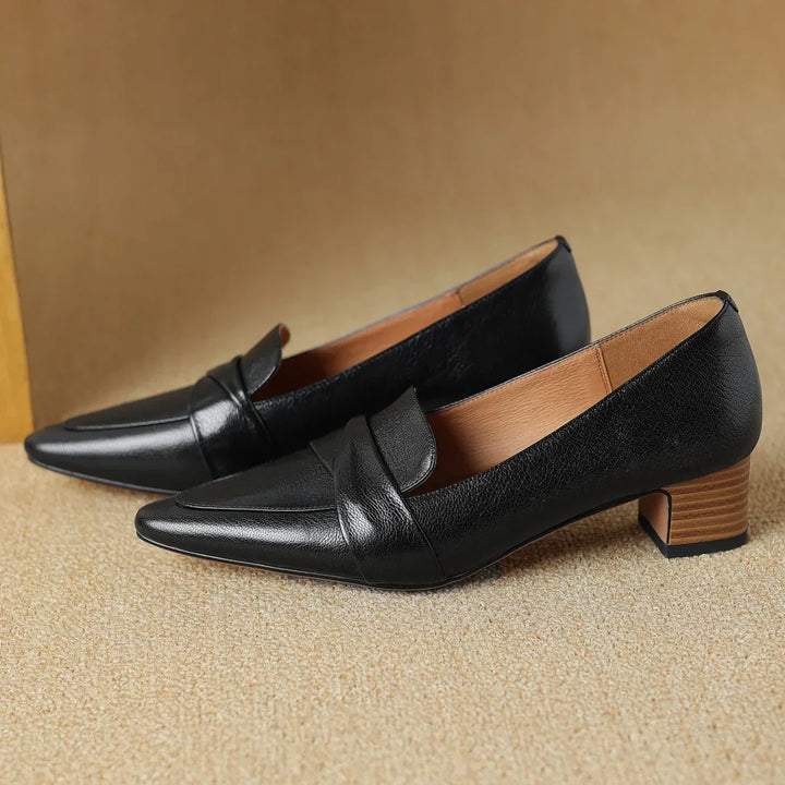 Womens Pumps Genuine Leather Classic Fit