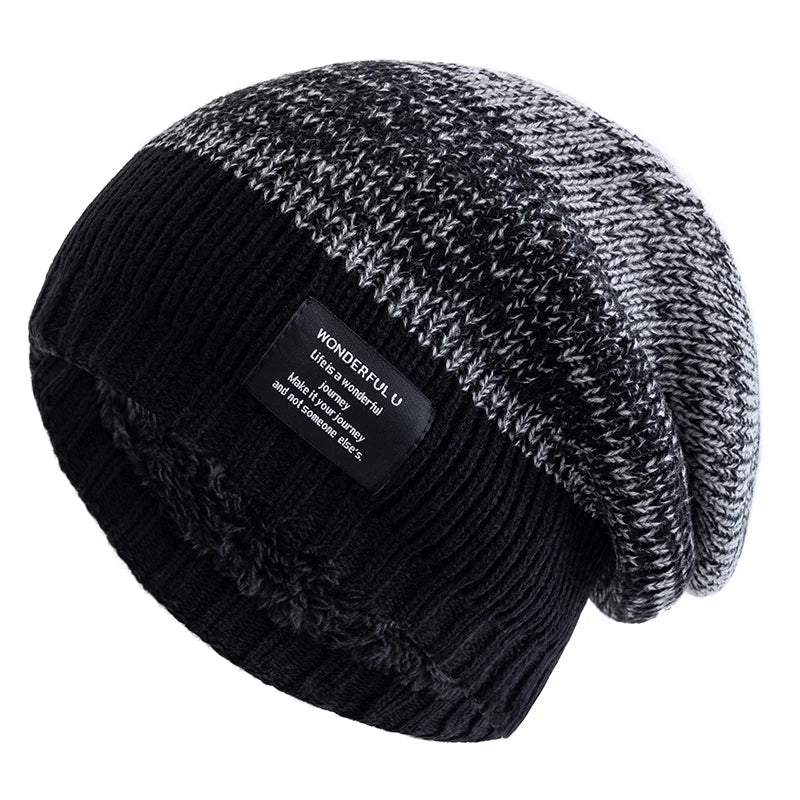 Womens Winter Beanie Soft Warm Fuzzy Knit