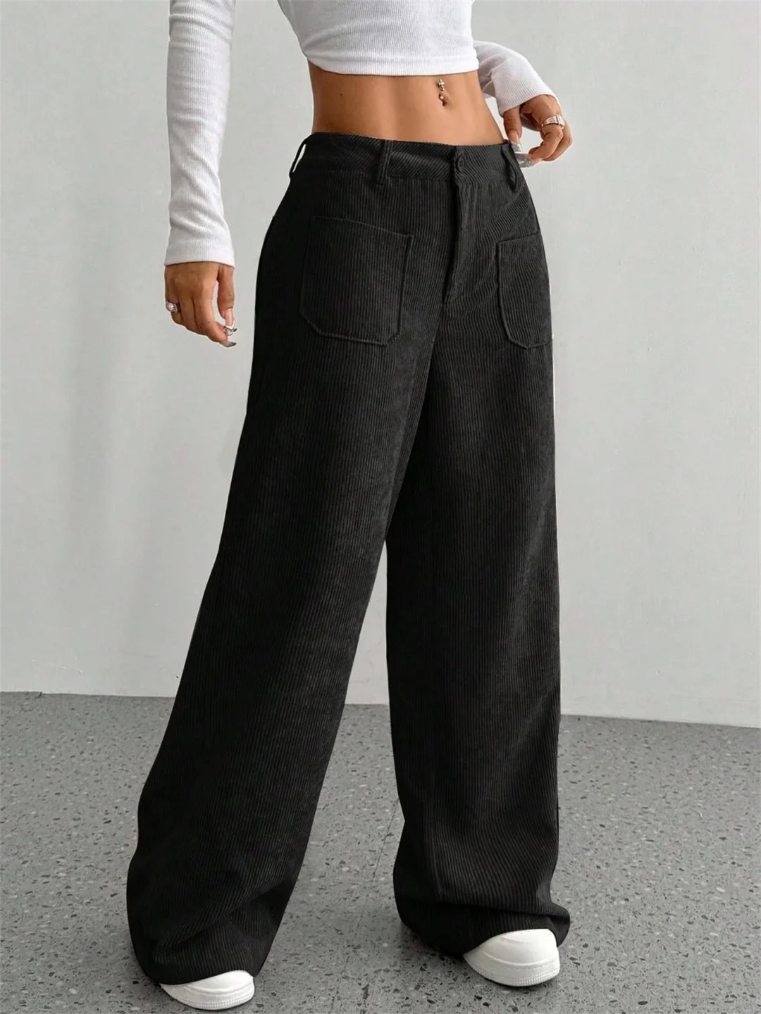 Mens Corduroy Pants Comfortable Fit