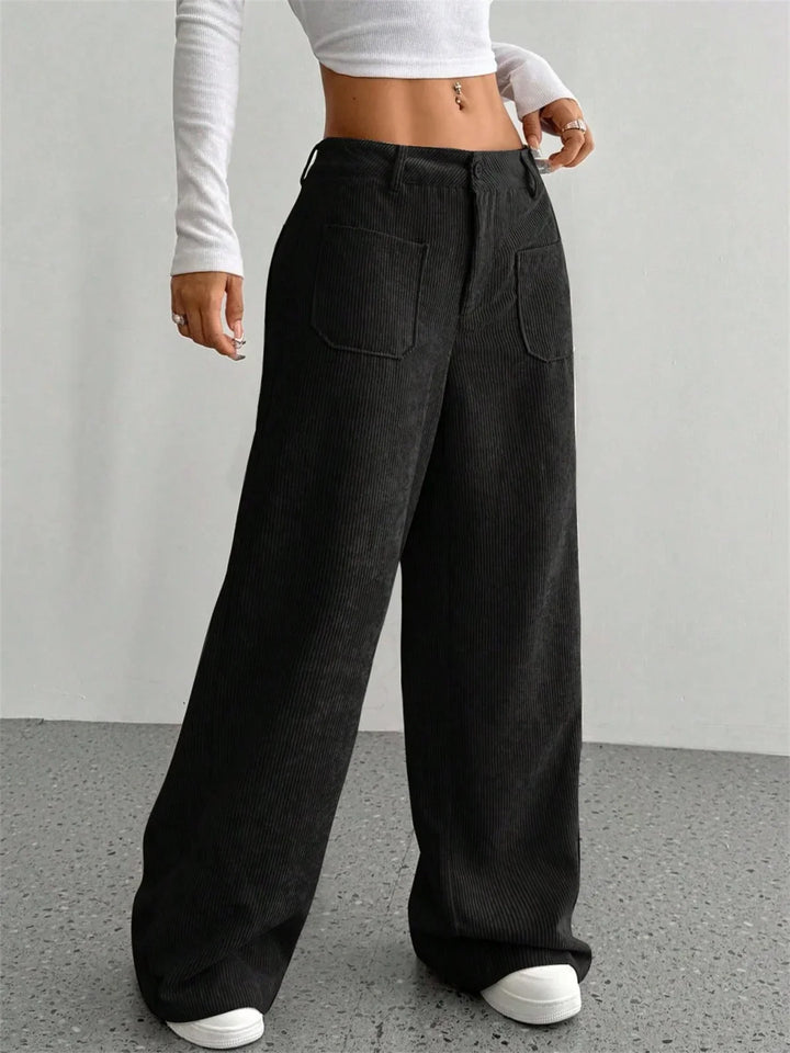 Mens Corduroy Pants Comfortable Fit
