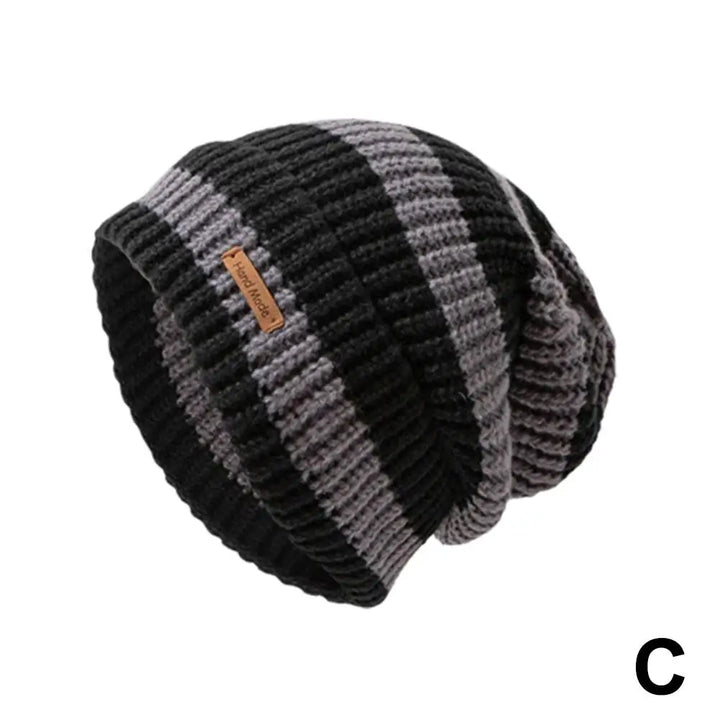 Unisex Winter Beanie Double Layer Fuzzy Warm