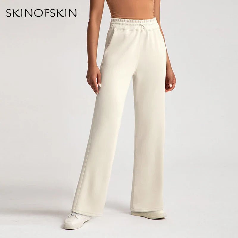 Womens Sweatpants Cotton Comfortable Loose Fit