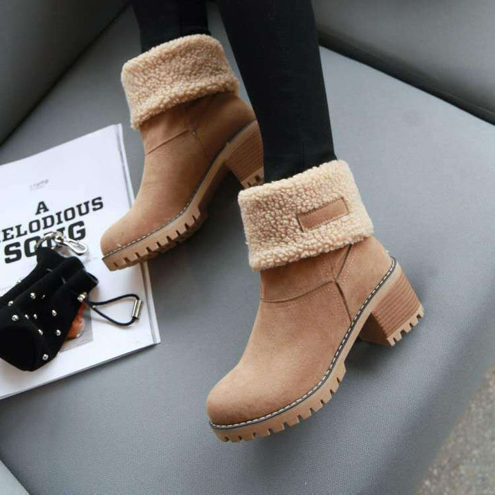 Unisex Boots Durable Leather Casual Fit