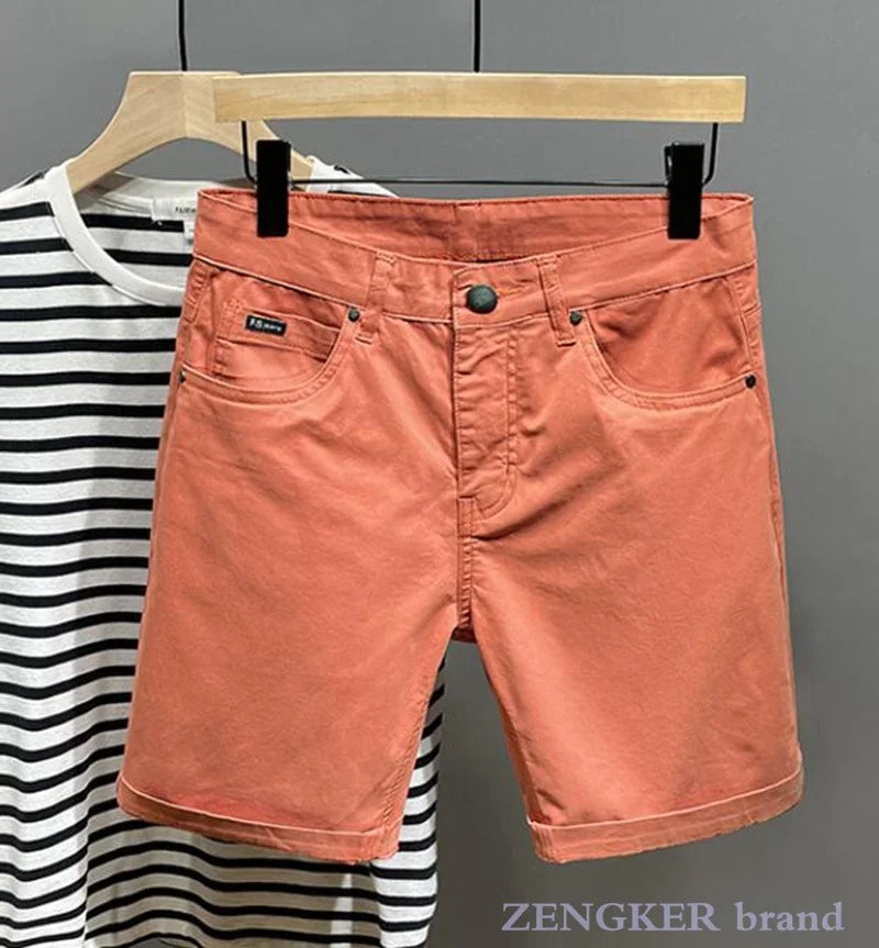 Mens Summer Shorts Cotton Comfortable Relaxed Fit