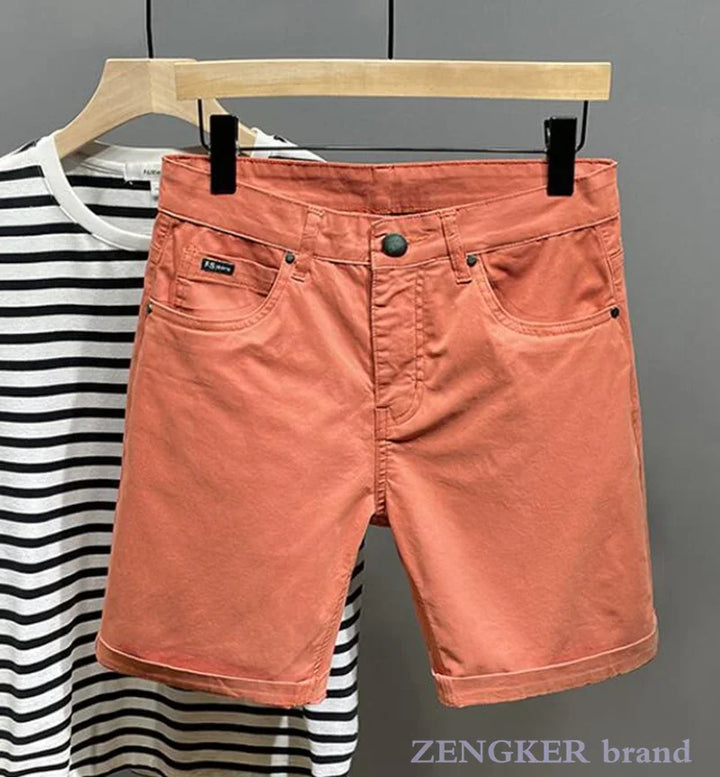 Mens Summer Shorts Cotton Comfortable Relaxed Fit