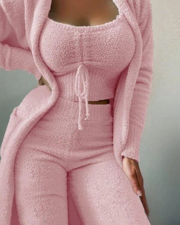 Unisex Sweater and Pants Set Soft Cozy Warm Fit