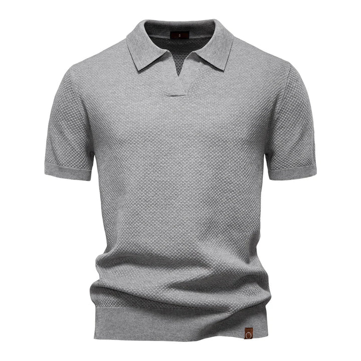Mens Casual Polo Shirt Lightweight Fit