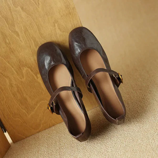 Womens Pumps Genuine Leather Classic Fit