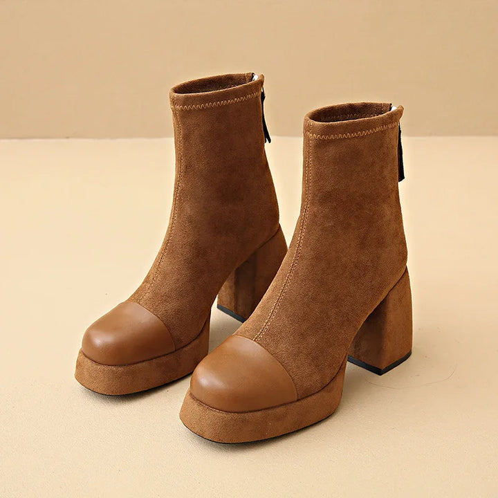 Unisex Leather Boots Classic Fit