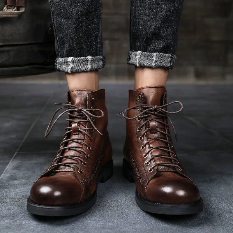 Unisex Retro Style Boots Durable Material Classic Fit - BritishMode