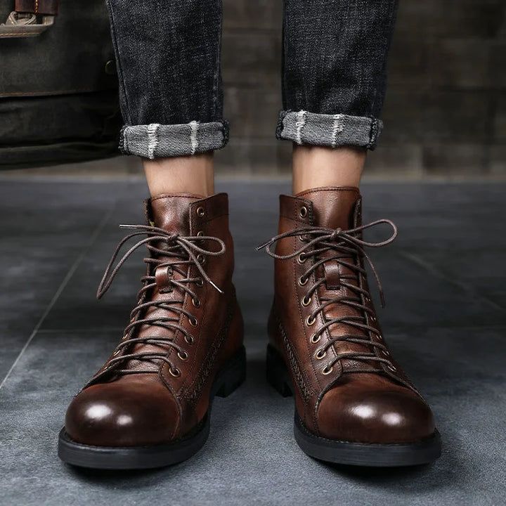 Unisex Retro Style Boots Durable Material Classic Fit - BritishMode