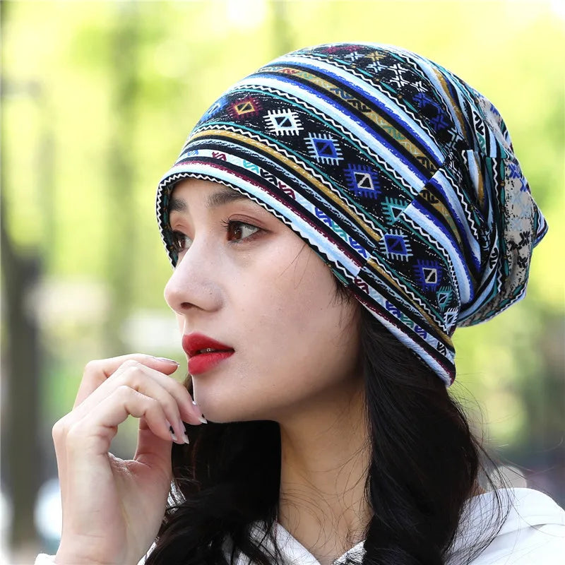 Womens Reversible Summer Hat Lightweight Breathable