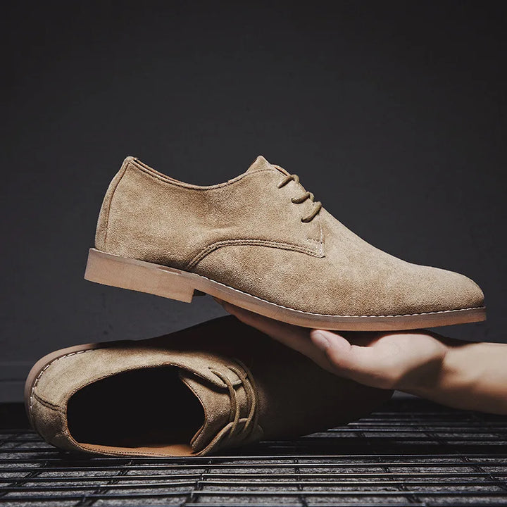 Mens Oxford Shoes Suede Classic Fit