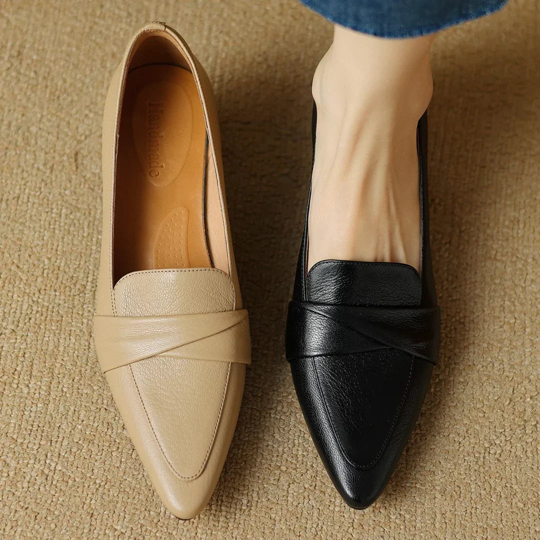 Womens Pumps Genuine Leather Classic Fit