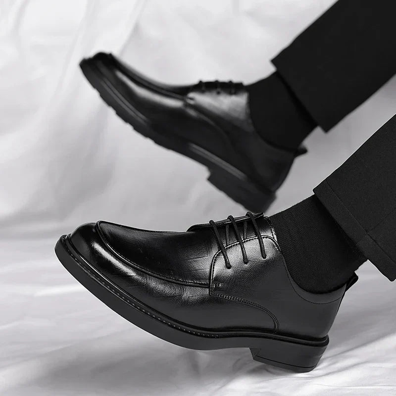 Mens Leather Shoes Genuine Leather