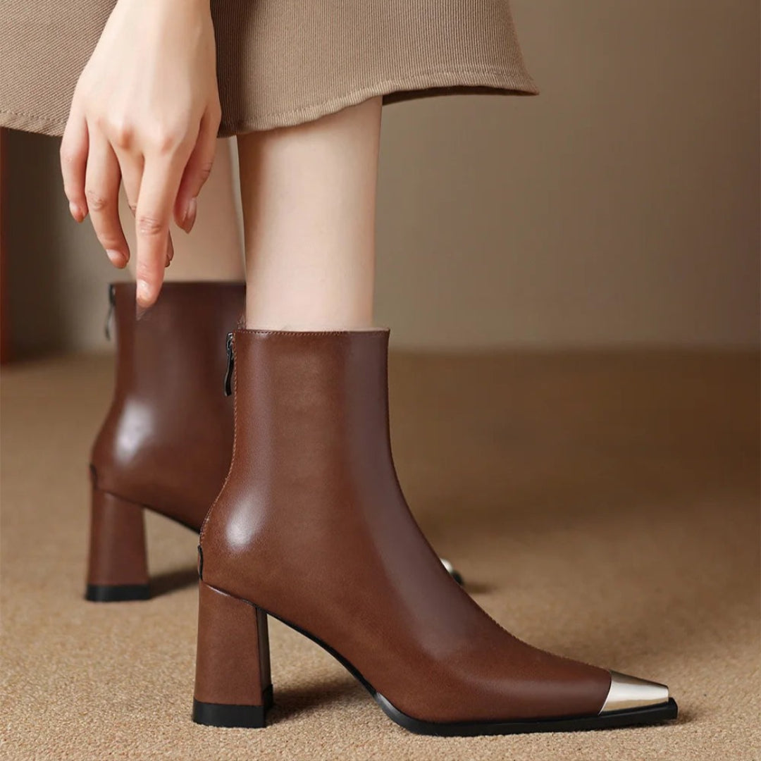 Womens Genuine Leather Boots Classic Fit
