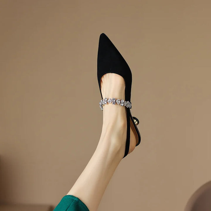 Womens Kitten Heel Shoes Classic Style