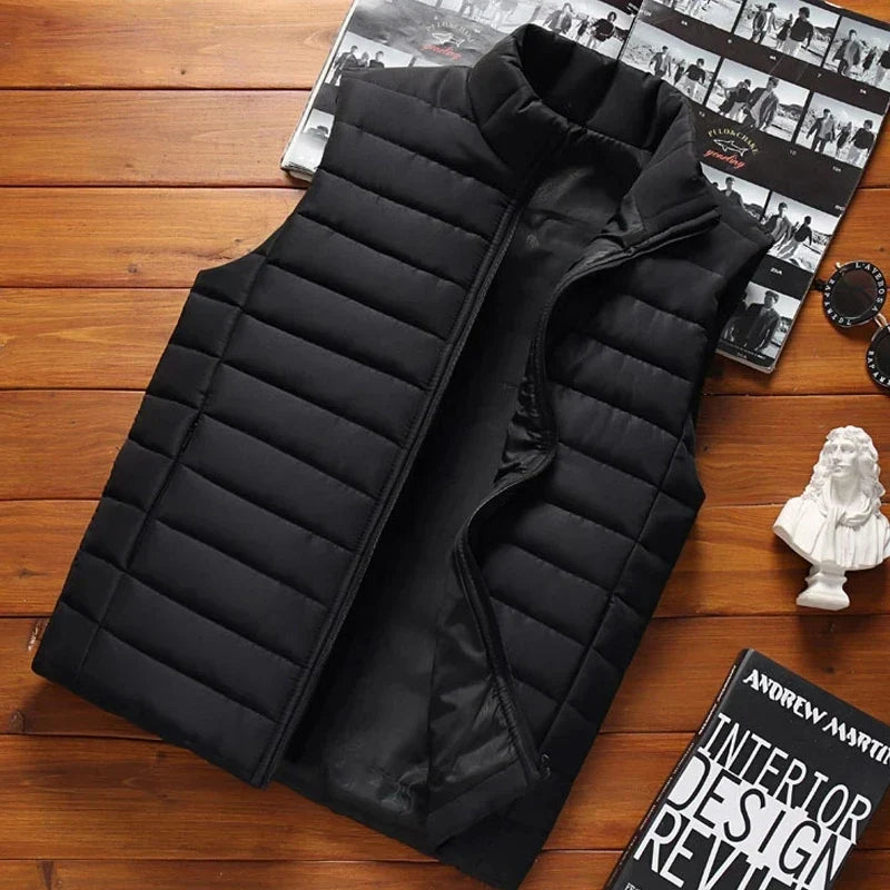 Mens Lightweight Padded Vest Quilted Fit - BritishMode