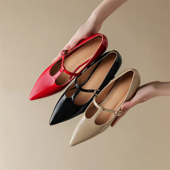 Womens Leather Heels Genuine Leather Classic Fit