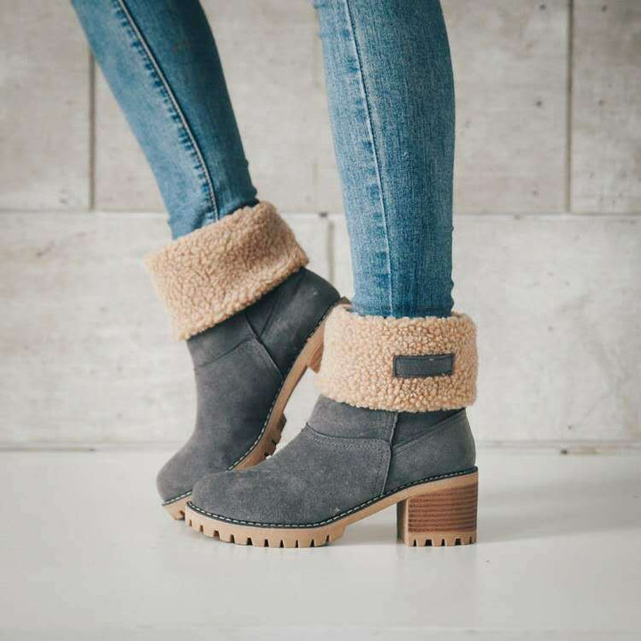 Unisex Boots Durable Leather Casual Fit