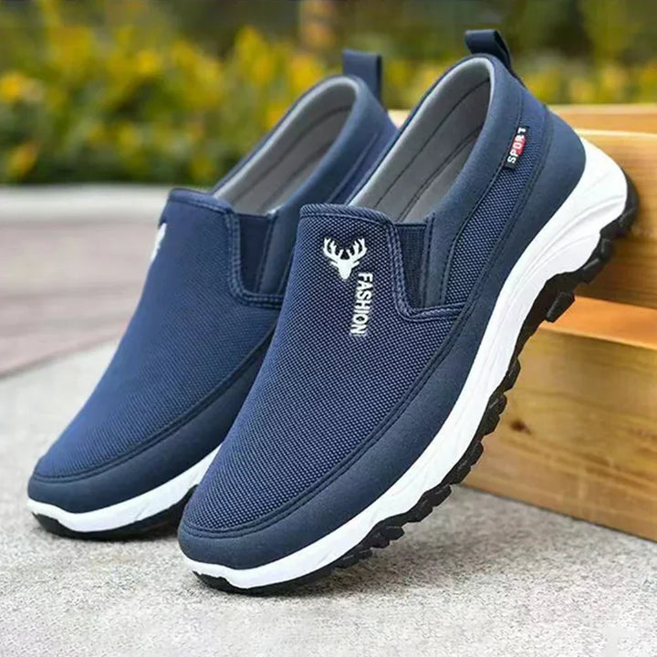 Mens Slip-On Orthopedic Sneaker Comfortable Fit - BritishMode
