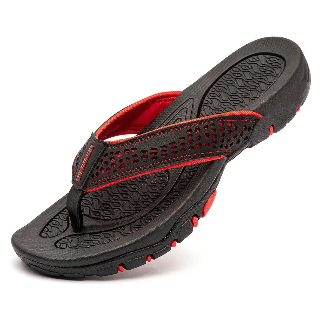 Mens Flip Flops Waterproof Breathable Summer Beach Shoes