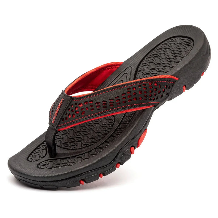 Mens Flip Flops Waterproof Breathable Summer Beach Shoes