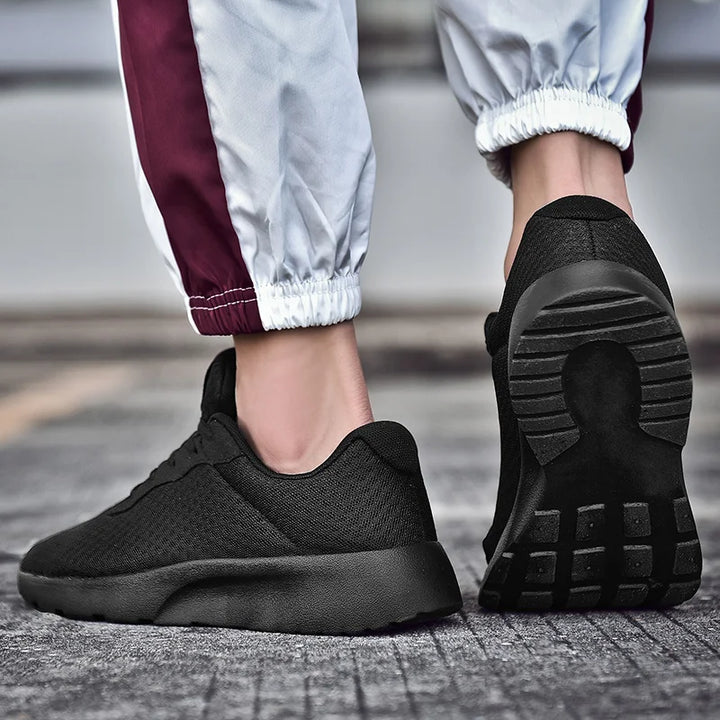 Unisex Lightweight Sports Sneakers Breathable Flexible Fit
