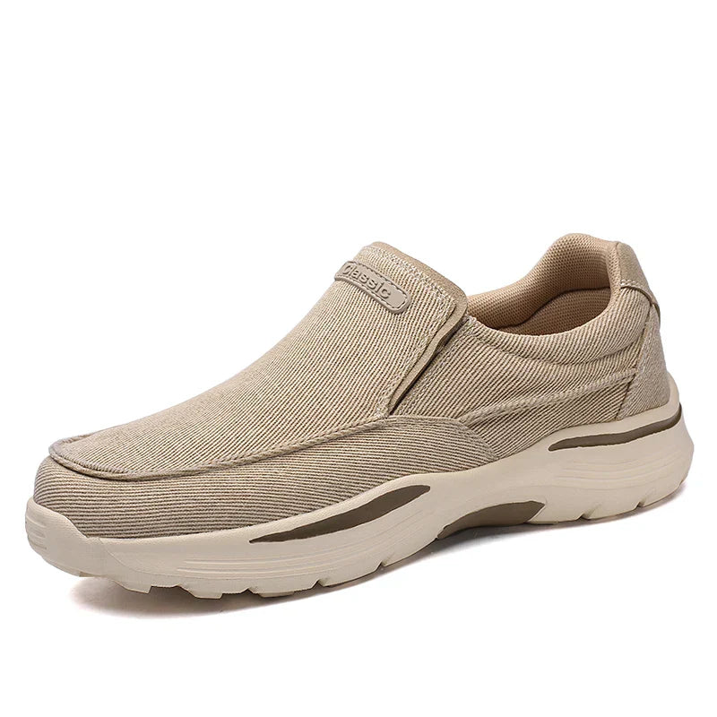 Unisex Canvas Loafers Breathable Comfortable Fit - BritishMode