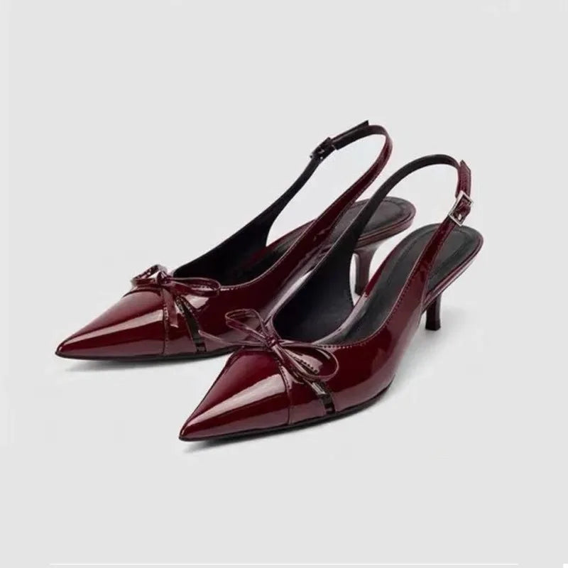 Womens Kitten Heel Shoes Classic Style