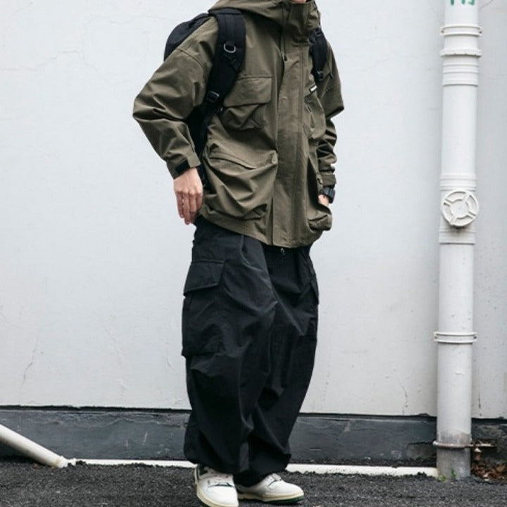 Mens Jacket with Zip Front Classic Fit