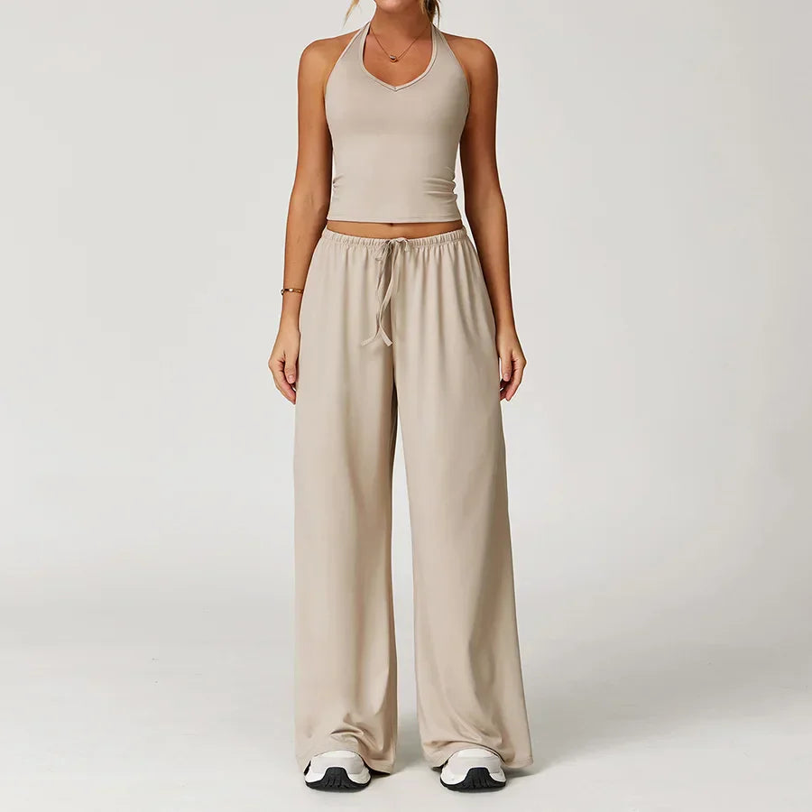 Womens Fitness Outfit Breathable Stretch Fit