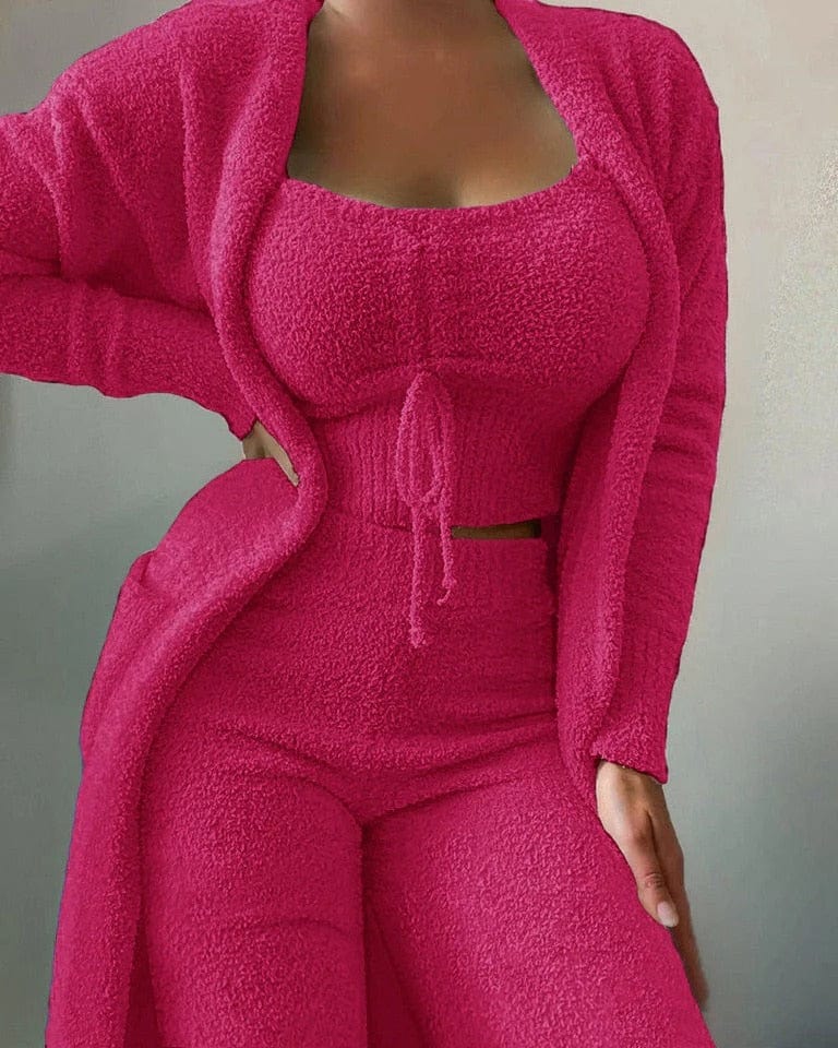 Unisex Sweater and Pants Set Soft Cozy Warm Fit