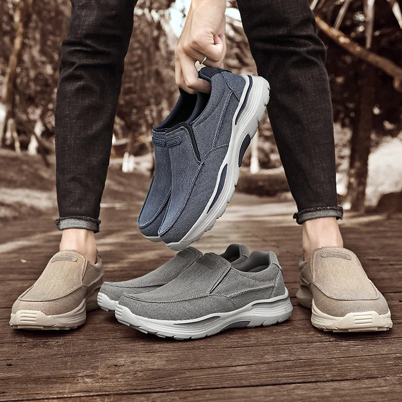 Unisex Canvas Loafers Breathable Comfortable Fit