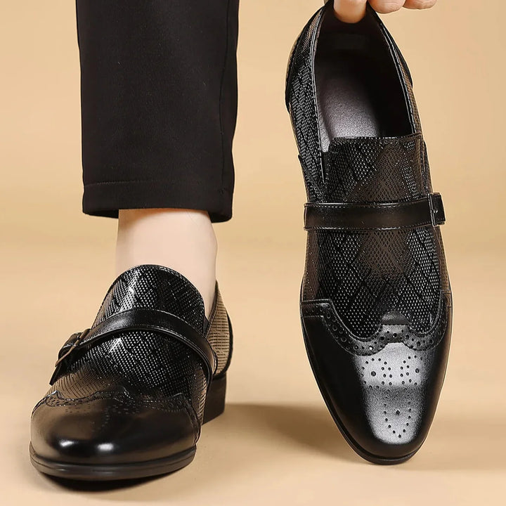 Mens Loafers Slip-On Comfortable Fit