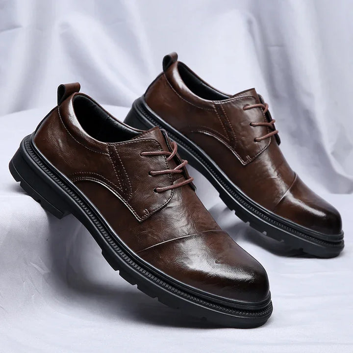 Mens Leather Shoes Genuine Leather