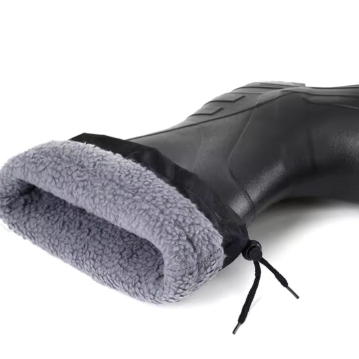 Unisex Waterproof Wellies with Fleece Lining