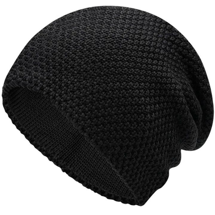 Unisex Winter Hat Wool Blend Slouchy Fit Cozy