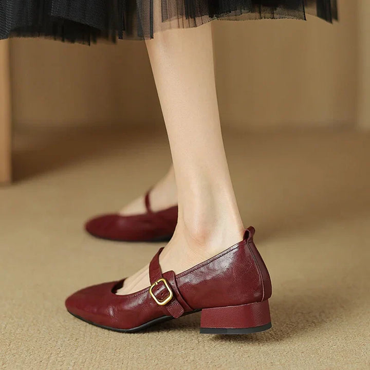 Womens Pumps Genuine Leather Classic Fit