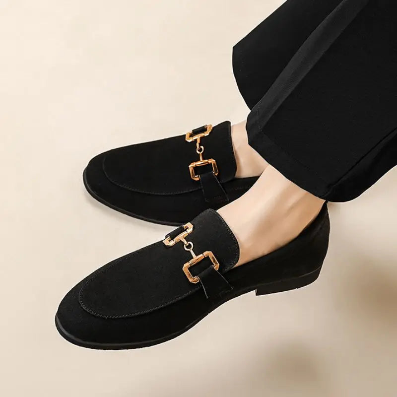 Mens Loafers Slip-On Comfortable Fit