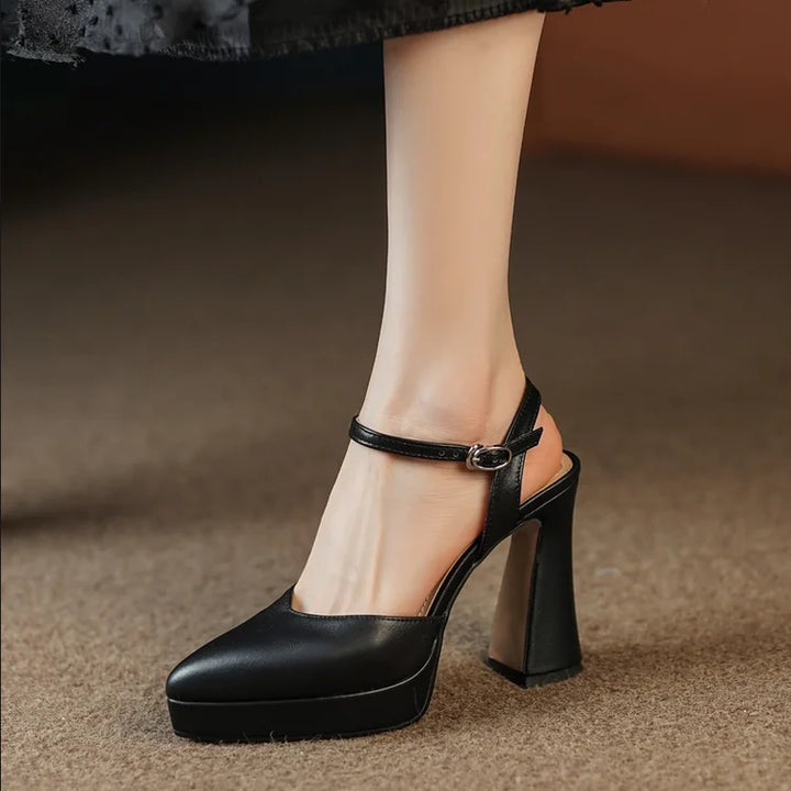 Womens Heeled Shoes Classic Style