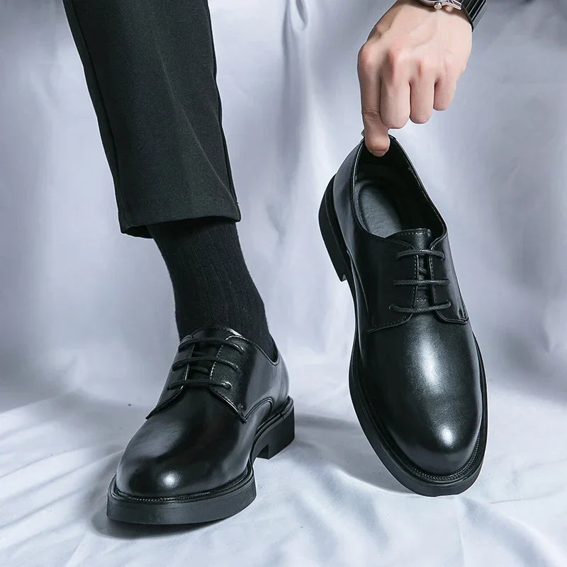 Mens Dress Shoes Leather Classic Fit