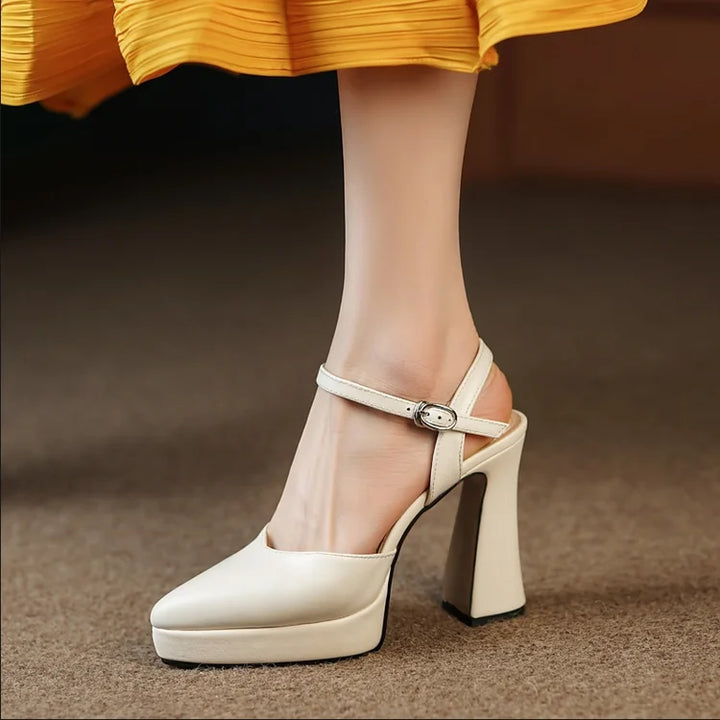 Womens Heeled Shoes Classic Style
