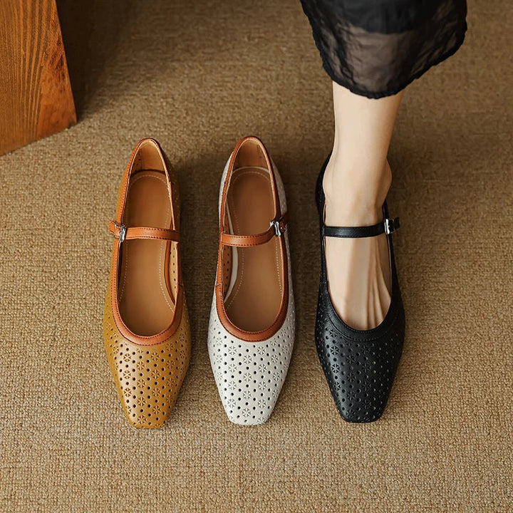 Womens Pumps Genuine Leather Classic Fit