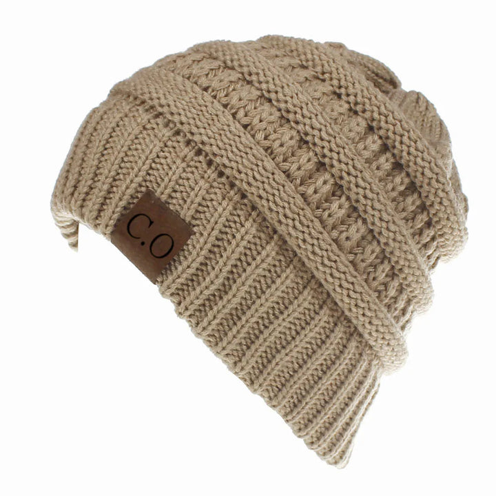 Unisex Knit Beanie Slouchy Comfortable Fit