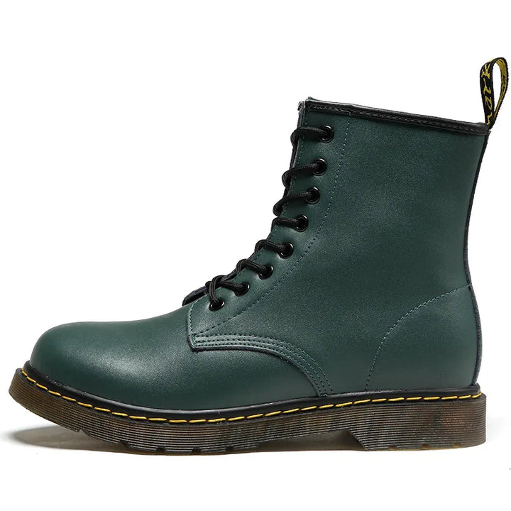 Mens Chelsea Boots Leather Warm Insulated