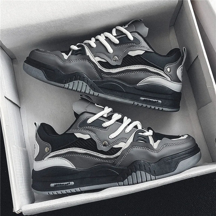 Unisex High Top Platform Sneakers Casual Fit