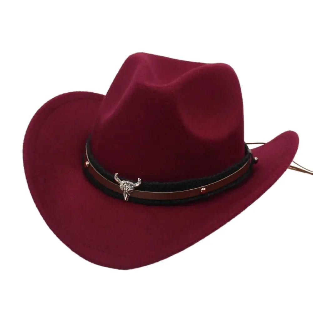 Unisex Felt Cowboy Hat Classic Style