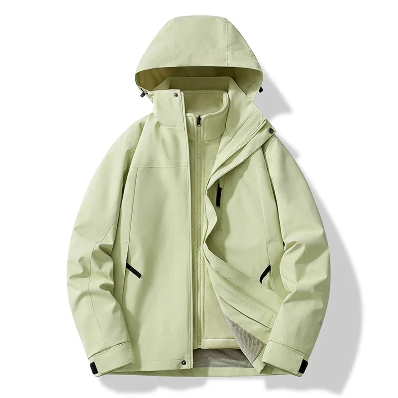 Unisex Ski Jacket with Hood Insulated Weatherproof